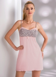 

	Нежно-розовая сорочка Marika
	
 Домашняя одежда на каждый день Флоранж