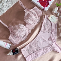 

	Мариетта розовый комплект
	
 Коллекция нижнего белья 2022-23 Флоранж
