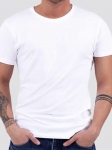 Белая футболка из хлопка Андрэ