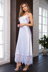 

	Сорочка длинная белая Evelin
	
 Evelin одежда от Mia-Mia Флоранж