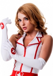 

	Перчатки медсестры
	
 Аксессуары для образа Флоранж